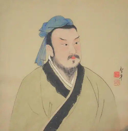 画家上官圣平古代人物画《秋季篇》