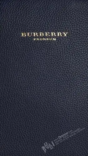 巴宝莉 burberry 原单品质 牛皮 午夜蓝 39525361 女士小号粒面皮革