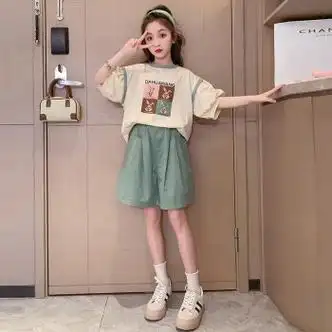 母婴>童装>套装>大童女装12岁到15岁套装儿童衣服女10到12岁8岁女孩