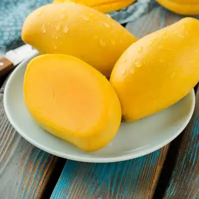广西高乐蜜甜芒果6个200g以上/个 新鲜水果 高乐蜜芒果