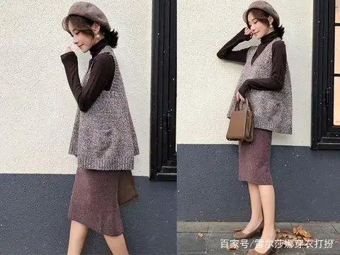 冬季针织马甲带给你叠穿风格也是很不错的哦,怎么搭配都很出彩