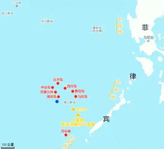 资料图:仁爱礁地理位置示意图.