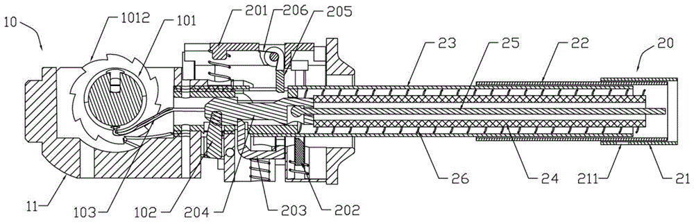 自动伞的安全防护结构,伞柄和自动伞的制作方法