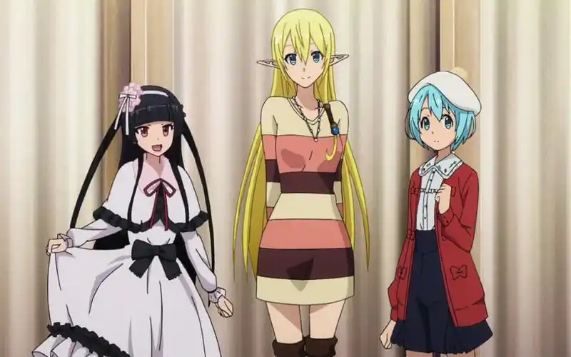 小n看完结新番之《gate奇幻自卫队》_哔哩哔哩 (゜-゜)つロ 干杯