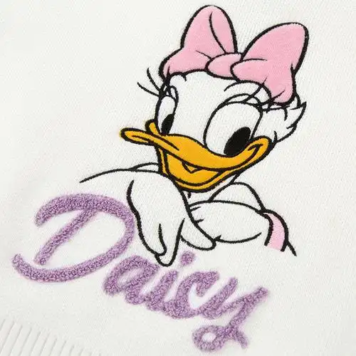 迪士尼女童毛衣春秋2020新款童装卡通黛西针织衫毛衣