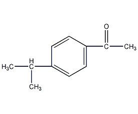 4-异丙基苯乙酮结构式