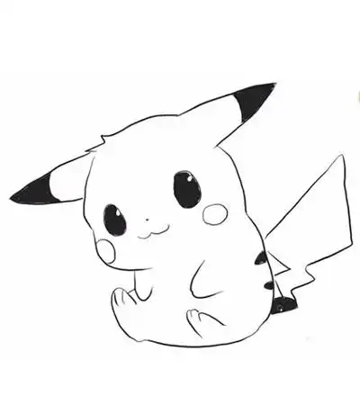 标签关键词:简笔画皮卡丘