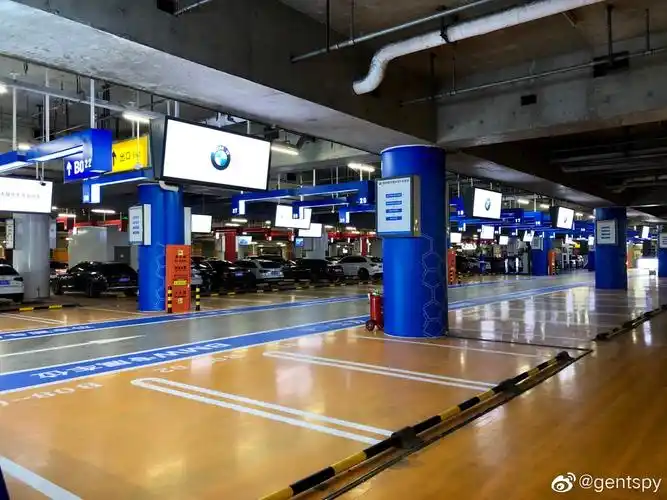 首都机场t3的bmw专属停车场什么水平zt