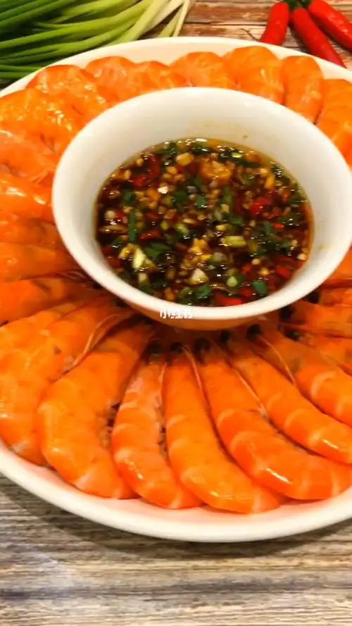白灼虾的蘸料怎么做才好吃虾煮多久肉质不会柴呢
