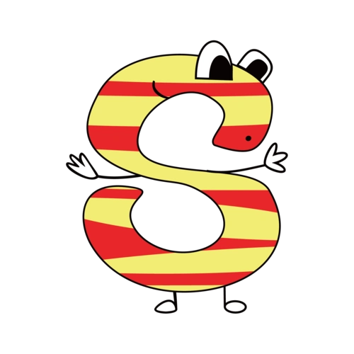 卡通英文字母字体s