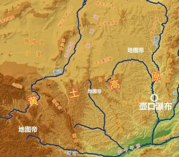 壶口瀑布正好卡在黄河陕晋河段的要紧位置,自古以来就是战略要地.