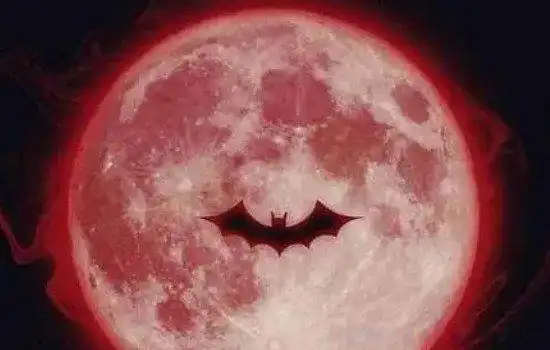 血月恐怖图片古代血月出现意味着什么是迷信吗