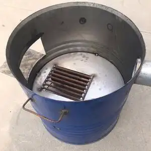 农村办酒席柴火灶