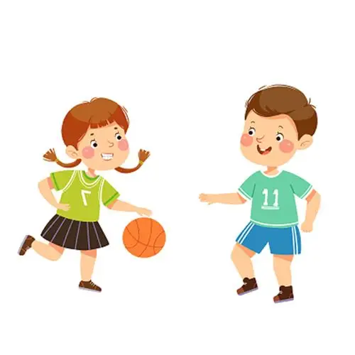 "孩子们使出了浑身的力气,认真地拍球"1,2,3,4…"表现可棒啦!