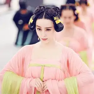 唐朝宫女服装古装图片