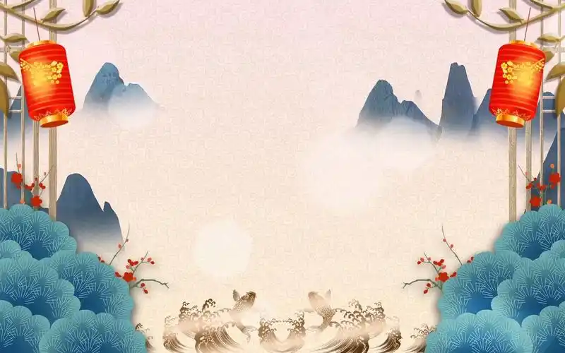 中国风戏曲京剧舞台led背景jj-23