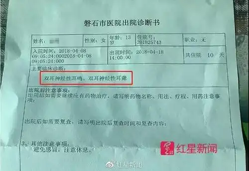 出院诊断书. 受访者供图