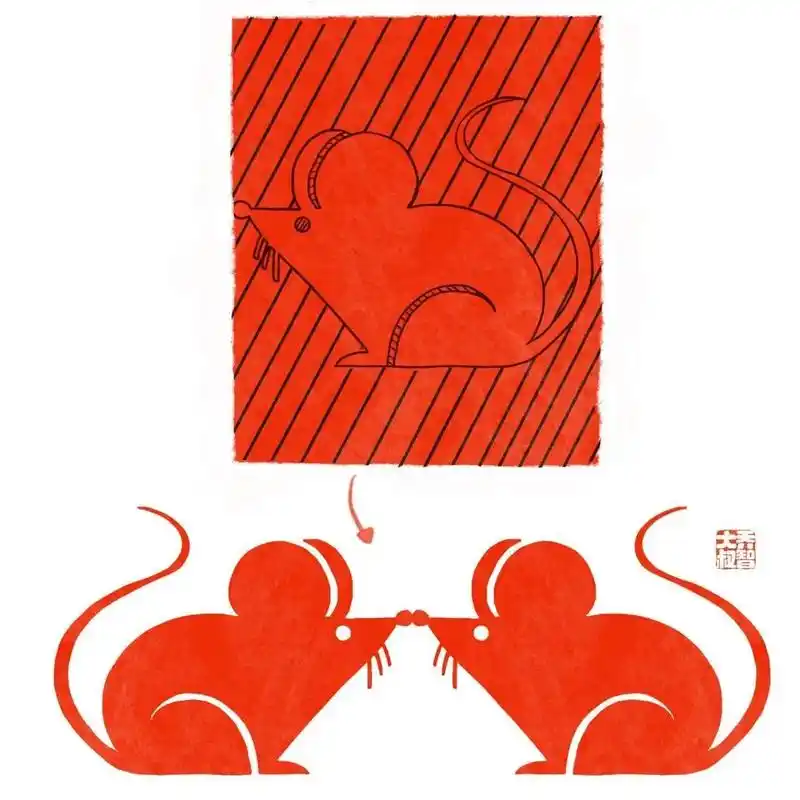 十二生肖剪纸图鉴.#幼儿园 #素材分享 #十二生肖 #剪纸教 - 抖音