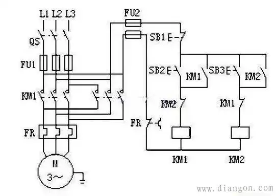 4,双重联锁正反转控制电路5,自动往返控制电路原理图6,多地控制7,顺序