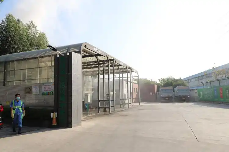 榄核镇民生路中转垃圾站升级改造完成