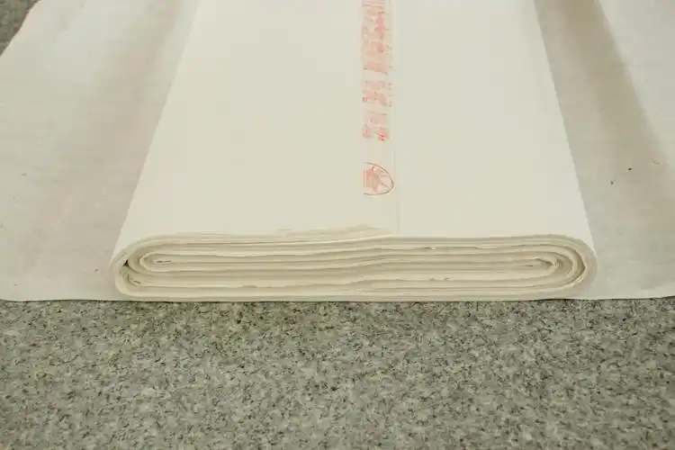 桃记牌) 拣选 洁白 玉版 棉料 八尺屏 二层夹 安徽省泾县新建宣纸厰制