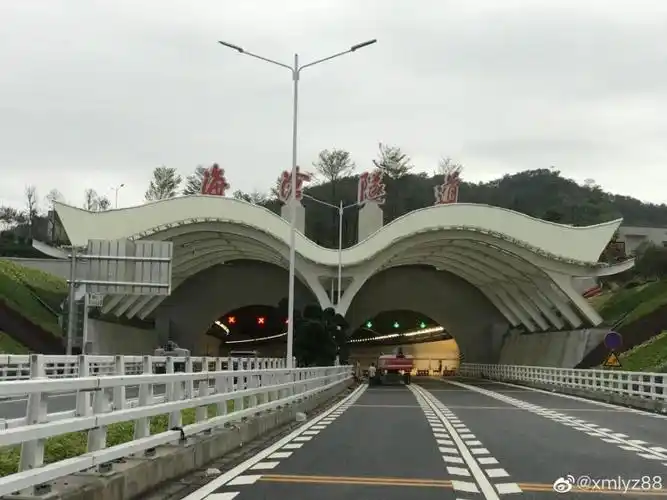 定了海沧隧道6月17日通车最快5分钟可通过现场实拍