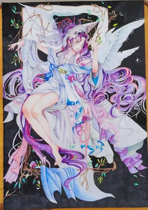 7-9月季度绘画比赛丨【成年组】作品赏析 投票_姓名_年龄_张文婧