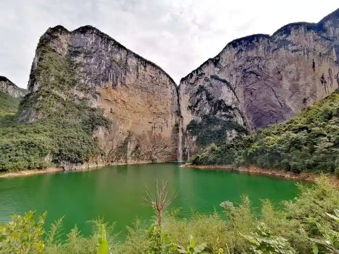 2020年九月 湖北恩施建始县野三峡之蝴蝶岩(清江明珠)
