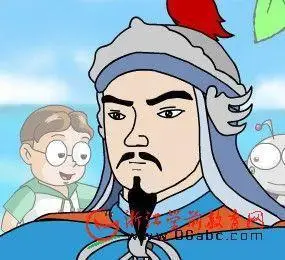 岳飞头像简笔画精忠岳飞简笔画q版