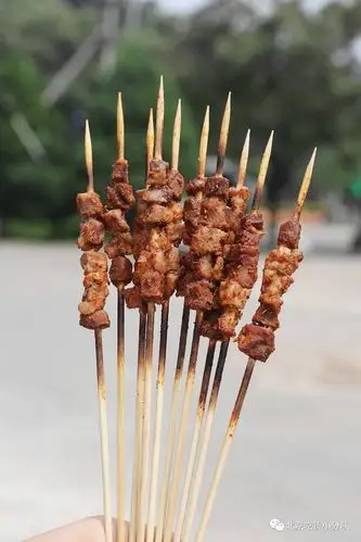 内蒙地标羊肉串来京,有点寂寞