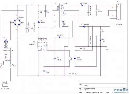 开关电源原理图
