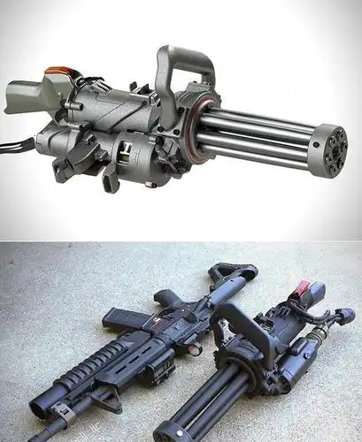 美国发明世上最小的加特林机枪,美女都能手持,射速超每分1万发