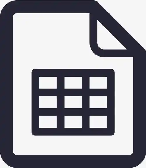 图标元素 > 表格页 收藏 [声明] 觅元素所有素材为用户免费分享产生