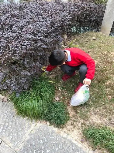 实小102班小朋友学雷锋做好事剪影