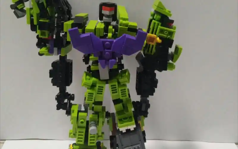 乐高moc:变形金刚第一位合体金刚:大力神