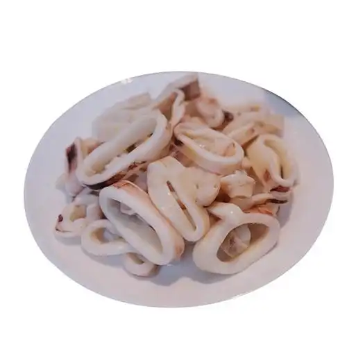 冰冻鱿鱼新鲜单冻鱿鱼圈500g火锅烧烤油炸鱿鱼筒原切海鲜水产