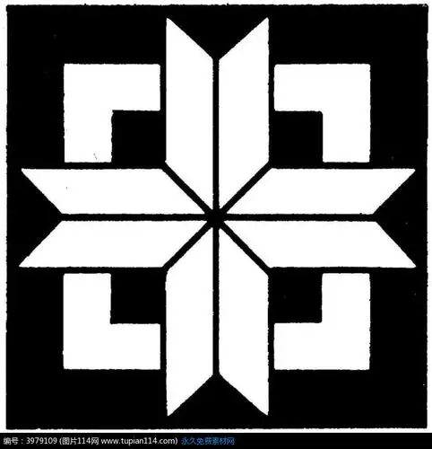 几何图形构成的ui动物