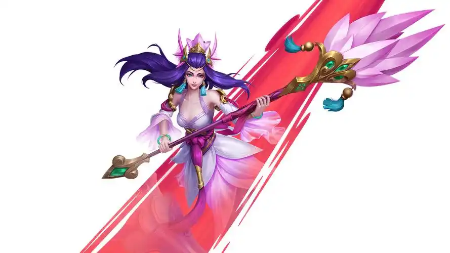 lol英雄联盟 唤潮鲛姬 娜美 nami 玉剑传说 4k壁纸
