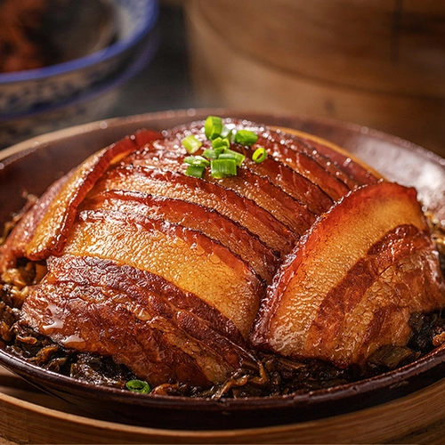 巴蜀公社梅菜扣肉四川特产碗装商用正宗川菜芽菜扣肉加热即食熟食