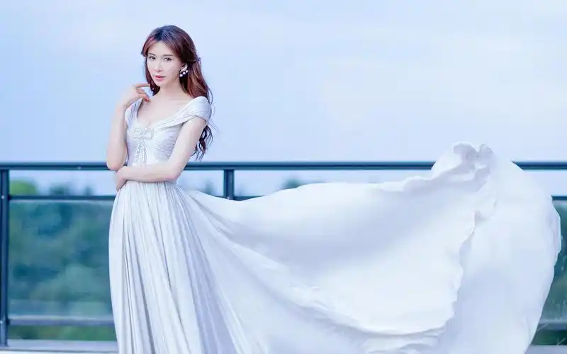 林志玲仙气唯美写真桌面壁纸