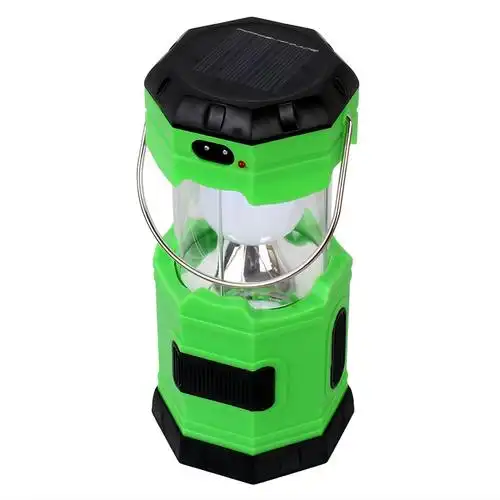 gy29强光led野营灯户外太阳能充电钓鱼露营帐篷照明带usb移动电源