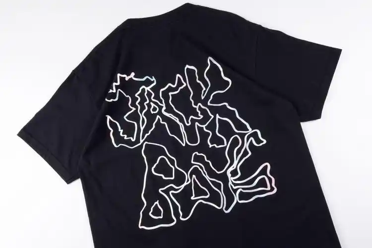 travis scott jackboys photo tee 嘻哈厂牌合作专辑短袖t恤 男女