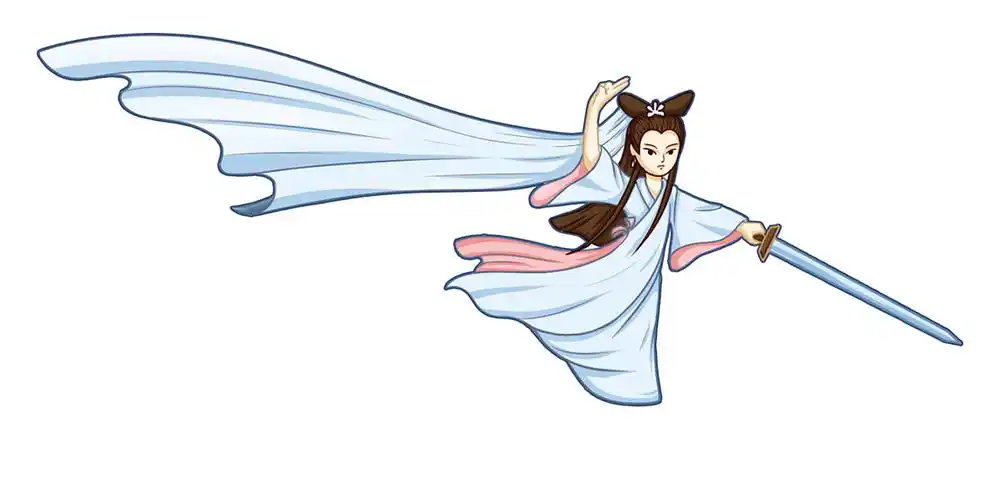 海报插画水漫金山