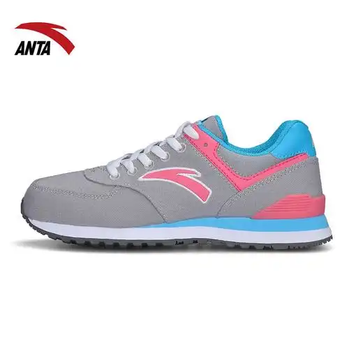 安踏女鞋复古跑步鞋2016春季新款正品574跑鞋时尚休闲鞋运动鞋r1