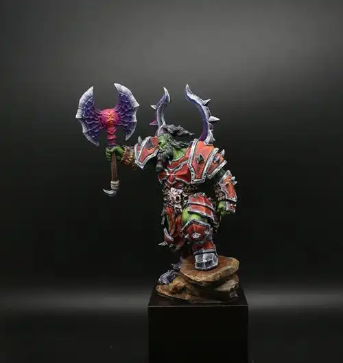 wow魔兽世界兽人战士疯狂黑暗之刃