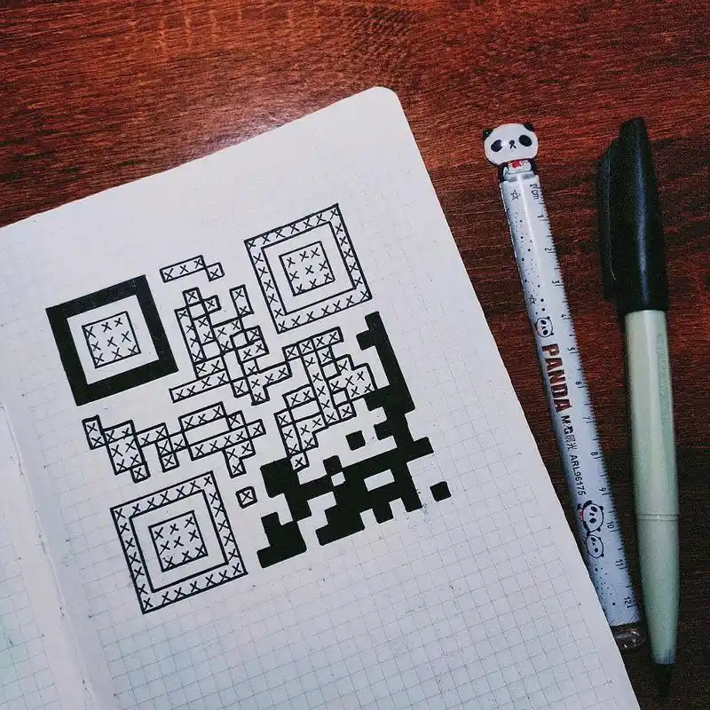 七夕你一定用得上的表白二维码      扫出来是"我爱你"呀,简单又有力