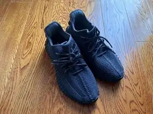 yezzy椰子350 黑天使 44.