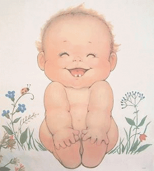 宝宝没事总是笑,千万别忽视,有可能是病!