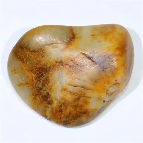 119克黄皮白玉籽料原石新疆和田玉原天然玉石珠宝奇石