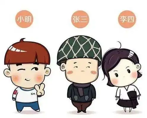 张三李四用英语又该咋说无名氏又咋说